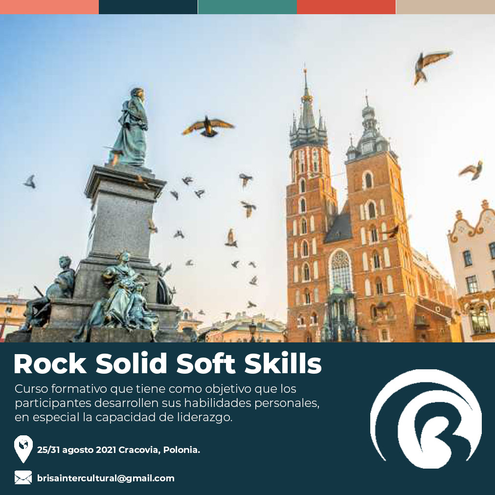 Buscamos participantes para el training course ROCK SOLID SOFT SKILLS, agosto 2021